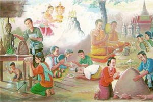 เรื่องเล่า..การทำบุญสงกรานต์