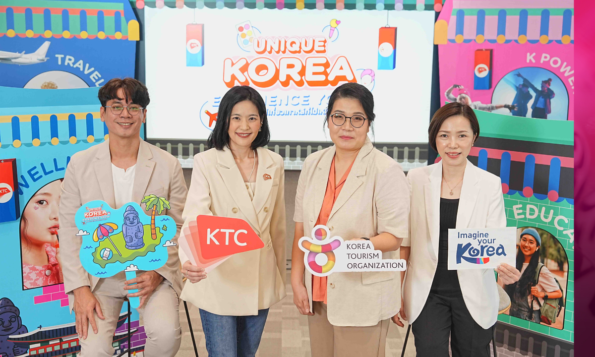 ถูกใจสายเกาหลี! KTC X KTO ผุดแคมเปญใหม่ จับเทรนด์ท่องเที่ยวเกาหลีแบบอิสระ