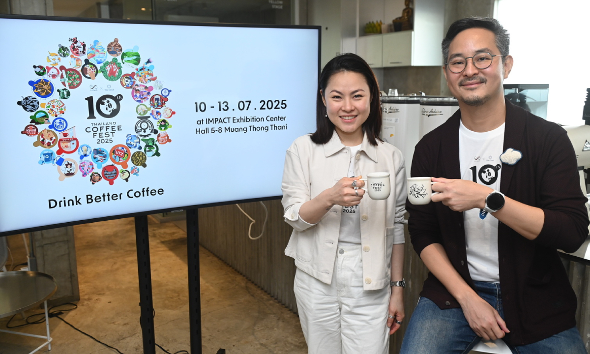 Thailand Coffee Fest 2025 ชูคอนเซ็ปต์ Drink Better Coffee เริ่ม 10-13 ก.ค. 68 ที่อิมแพ็ค