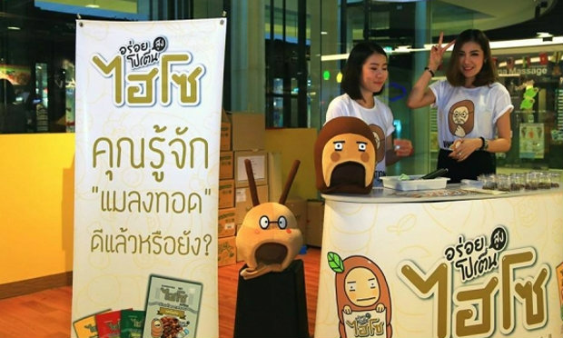 การตลาดออนไลน์ “สไตล์แมลงทอดไฮโซ” ตั้งเป้าสิ้นปี 100 ล้าน